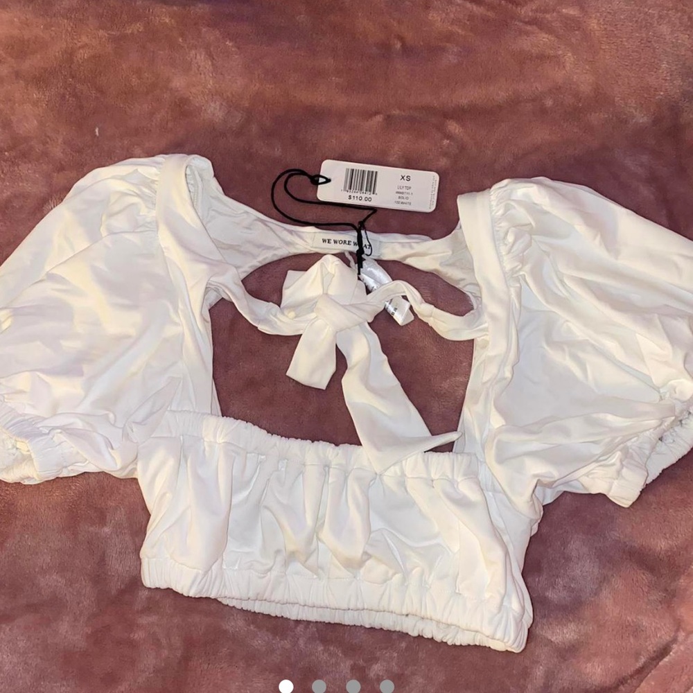 WeWoreWhat Lily Top by Danielle Bernstein